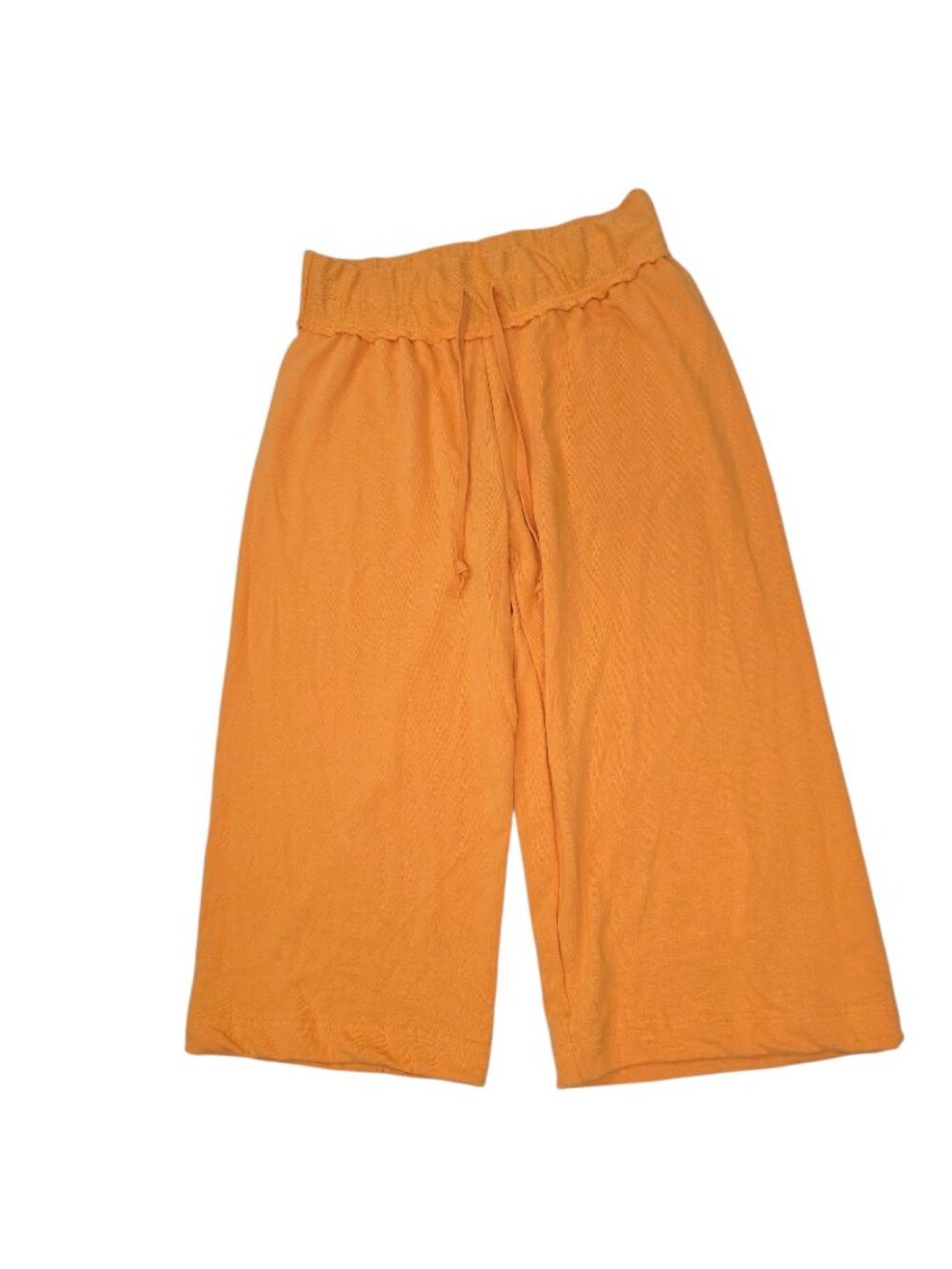 Free people wide Beach pants in orange women's size L